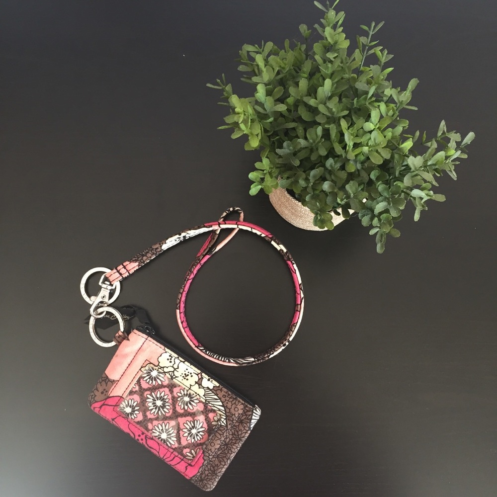 Vera Bradley Lanyard + Coin Purse